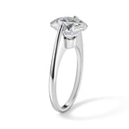 D'joy Moissanite Solitaire Ring in Rhodium OverlaySterling Silver  3.800  Ct._8789095_3