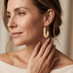 White Crystal Fancy Earring Pure Yellow Brass  0.010  Ct._8789108_2