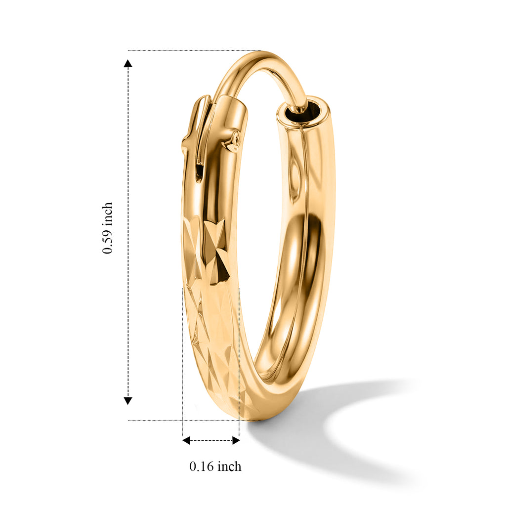 Vermeil YGSterling Silver Earring_8791325_4