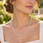 EverTrue Lavender Pearl Necklace (Size - 18) Stainless Steel  90.000  Ct._8795584_2