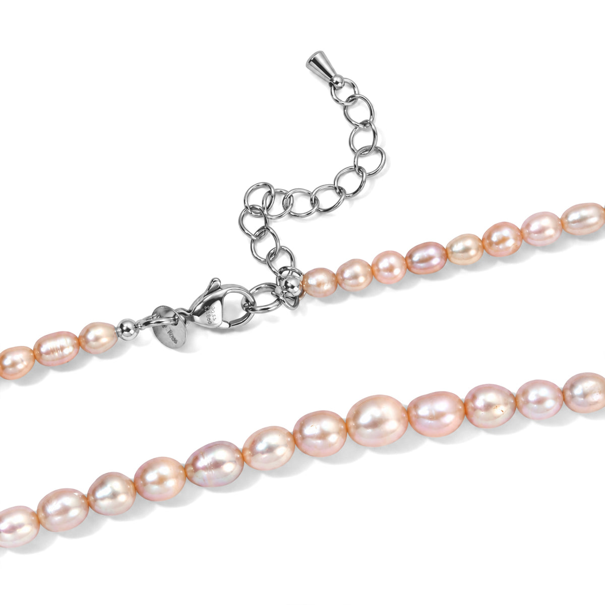 EverTrue Lavender Pearl Necklace (Size - 18) Stainless Steel  90.000  Ct. 8795584 3