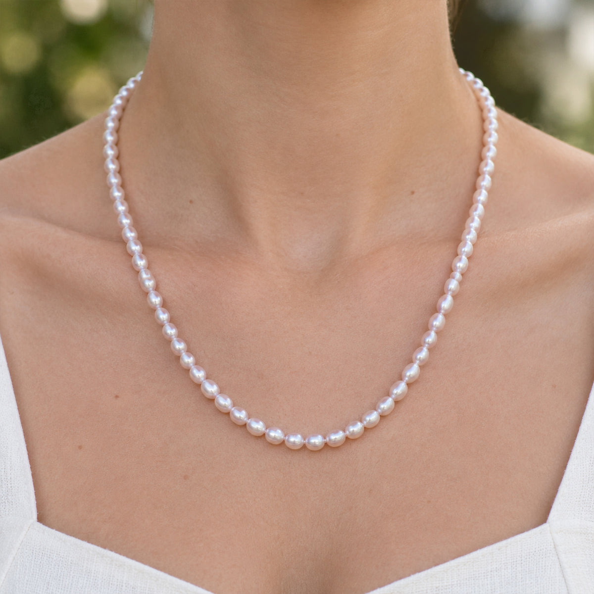 EverTrue Multi Color Fresh Water Pearl Necklace (Size - 18) Stainless Steel  85.000  Ct. 8795684 1