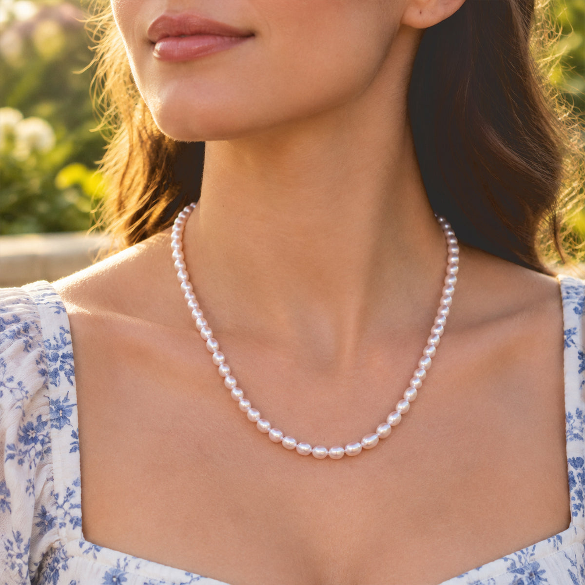 EverTrue Multi Color Fresh Water Pearl Necklace (Size - 18) Stainless Steel  85.000  Ct. 8795684 2
