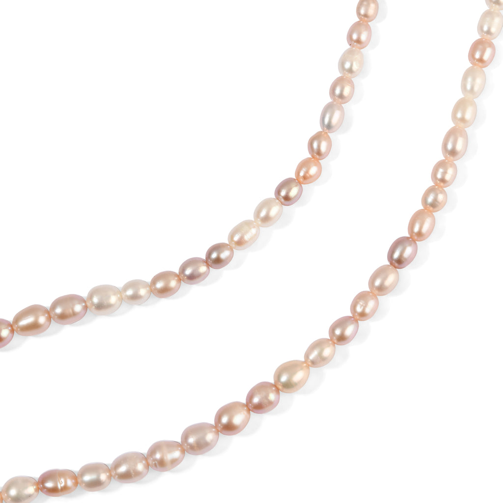 EverTrue Multi Color Fresh Water Pearl Necklace (Size - 18) Stainless Steel  85.000  Ct._8795684_4