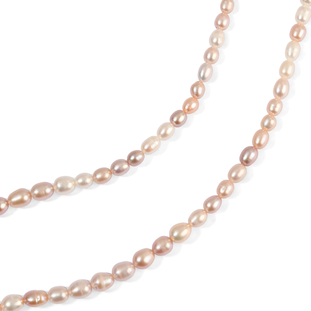 EverTrue Multi Color Fresh Water Pearl Necklace (Size - 18) Stainless Steel  85.000  Ct. 8795684 4