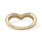 D'Joy - SGL Certified Natural White Diamond (I3/G-H) Wishbone Ring in 18K Vermeil Yellow Gold Plated Sterling Silver 0.50 Ct._8795975_4