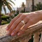 D'Joy - Natural White Diamond (I3/G-H) Ring in 18K Vermeil Yellow Gold Plated Sterling Silver 1.00 Ct._8795996_1