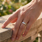 D'Joy - Natural White Diamond Ring in Rhodium Overlay Sterling Silver_8796034_1
