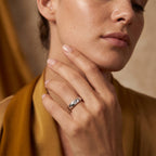 D'Joy - Natural White Diamond Ring in Rhodium Overlay Sterling Silver_8796034_2