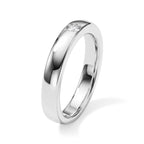 D'Joy - Natural White Diamond Ring in Rhodium Overlay Sterling Silver_8796034_3