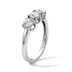 Rhapsody 950 Platinum VS White Diamond VS Ring in Rhodium Overlay, Platinum Wt.1.05 Gms  1.050  Ct._8796047_3