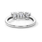 Rhapsody 950 Platinum VS White Diamond VS Ring in Rhodium Overlay, Platinum Wt.1.05 Gms  1.050  Ct._8796047_4