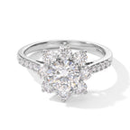 D'Joy - Moissanite Ring in Platinum Overlay Sterling Silver 1.90 Ct._8796410