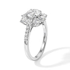 D'Joy - Moissanite Ring in Platinum Overlay Sterling Silver 1.90 Ct._8796410_3