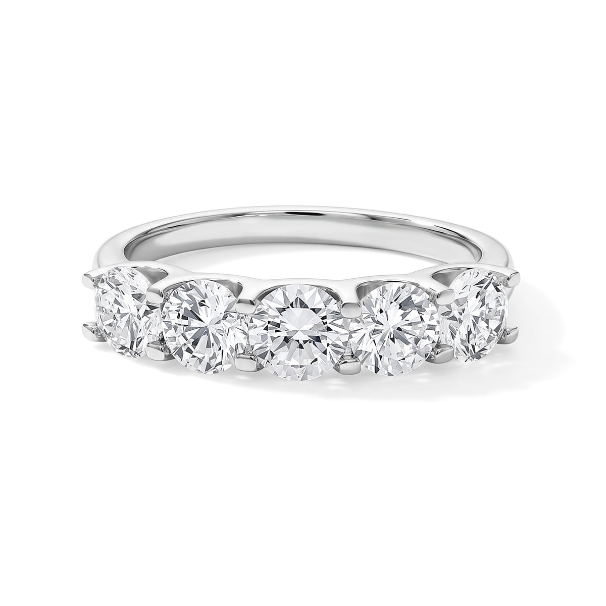 950 Platinum SGL Certified White Diamond (SI-G-H) Ring 2.10 Ct, Platinum Wt. 4.50 Gms 8797372 0
