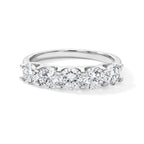 950 Platinum SGL Certified White Diamond (SI/G-H) Ring 2.10 Ct, Platinum Wt. 4.50 Gms_8797372