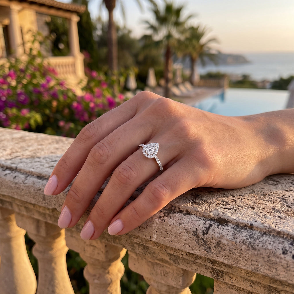 D'joy White Diamond Ring in Rhodium OverlaySterling Silver  0.301  Ct._8797418_1