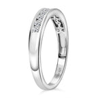 D'joy White Diamond Band Ring in Rhodium OverlaySterling Silver  0.504  Ct._8797603_3