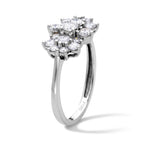 950 Platinum SGL Certified Natural White Diamond (SI/G-H) Ring 1.00 Ct, Platinum Wt. 4.50 Gms_8797668_3