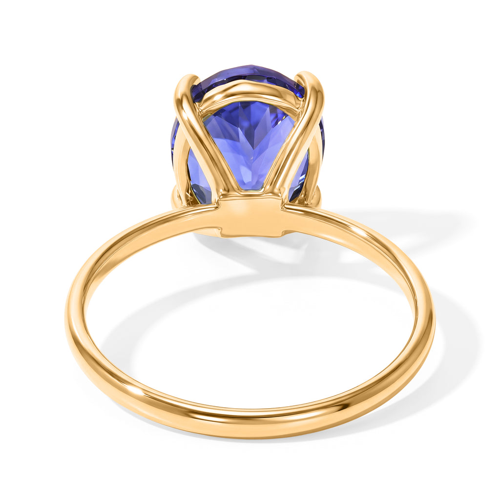 14K Yellow Gold AA Tanzanite Solitaire Ring, Gold Wt.1.18 Gms  2.530  Ct._8798167_4