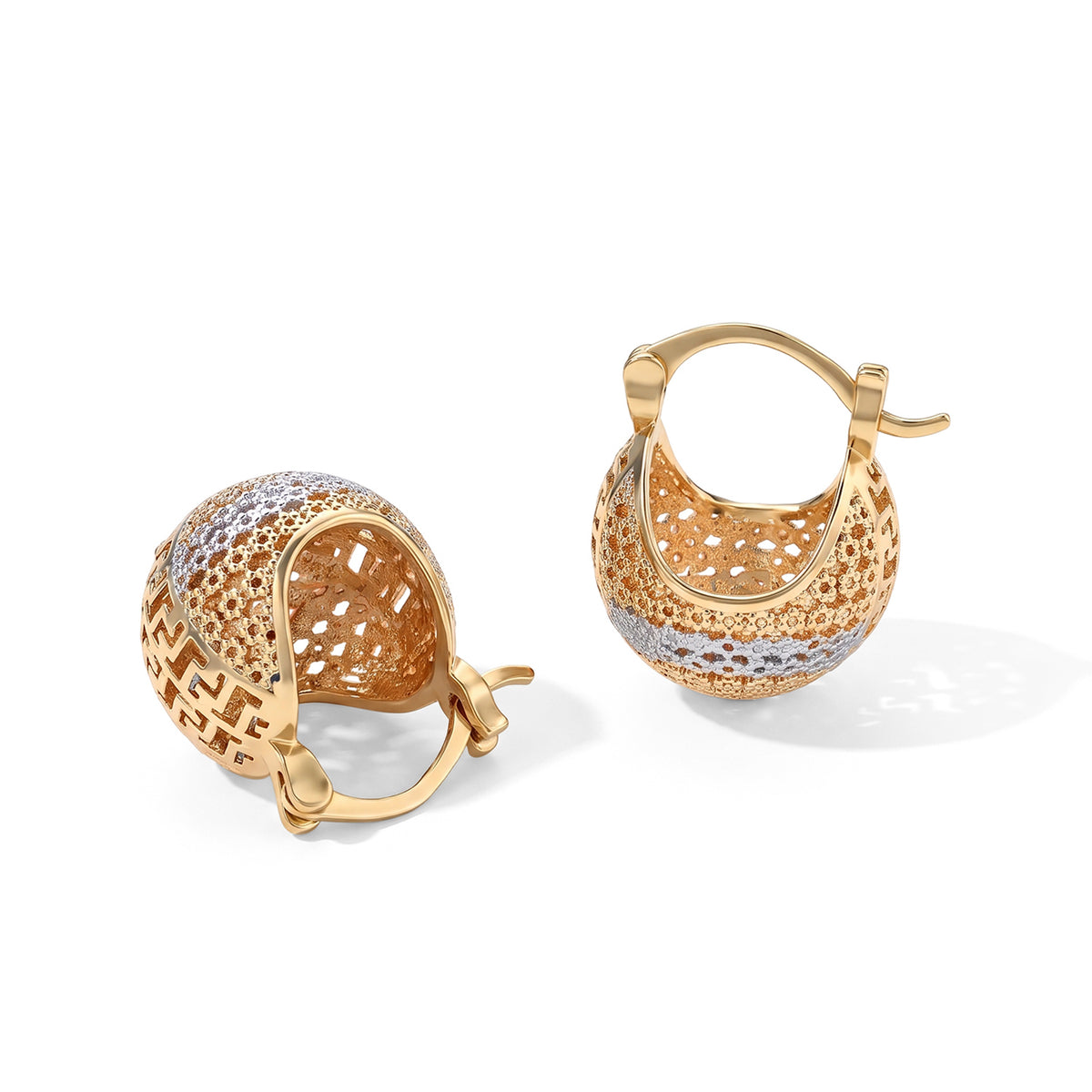 Fancy Earring Pure Yellow Brass 8798726 1