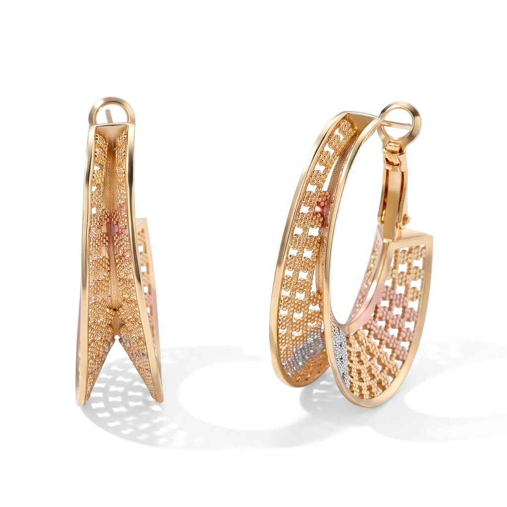 Fancy Earring Pure Yellow Brass_8798758