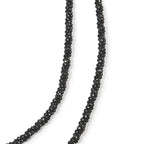 EverTrue - Black Spinel Necklace (Size - 20+2 Ext) with Lobster Clasp 72.00 Ct._8800721_3