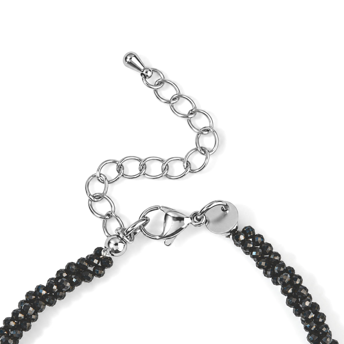 EverTrue - Black Spinel Bracelet (Size - 7.5+2 Ext) with Lobster Clasp 22.00 Ct. 8800727 3