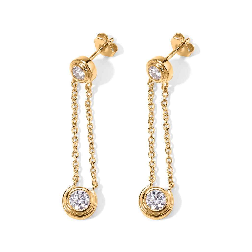 D'joy Moissanite Dangling Earring Sterling Silver  1.400  Ct._8802708_3