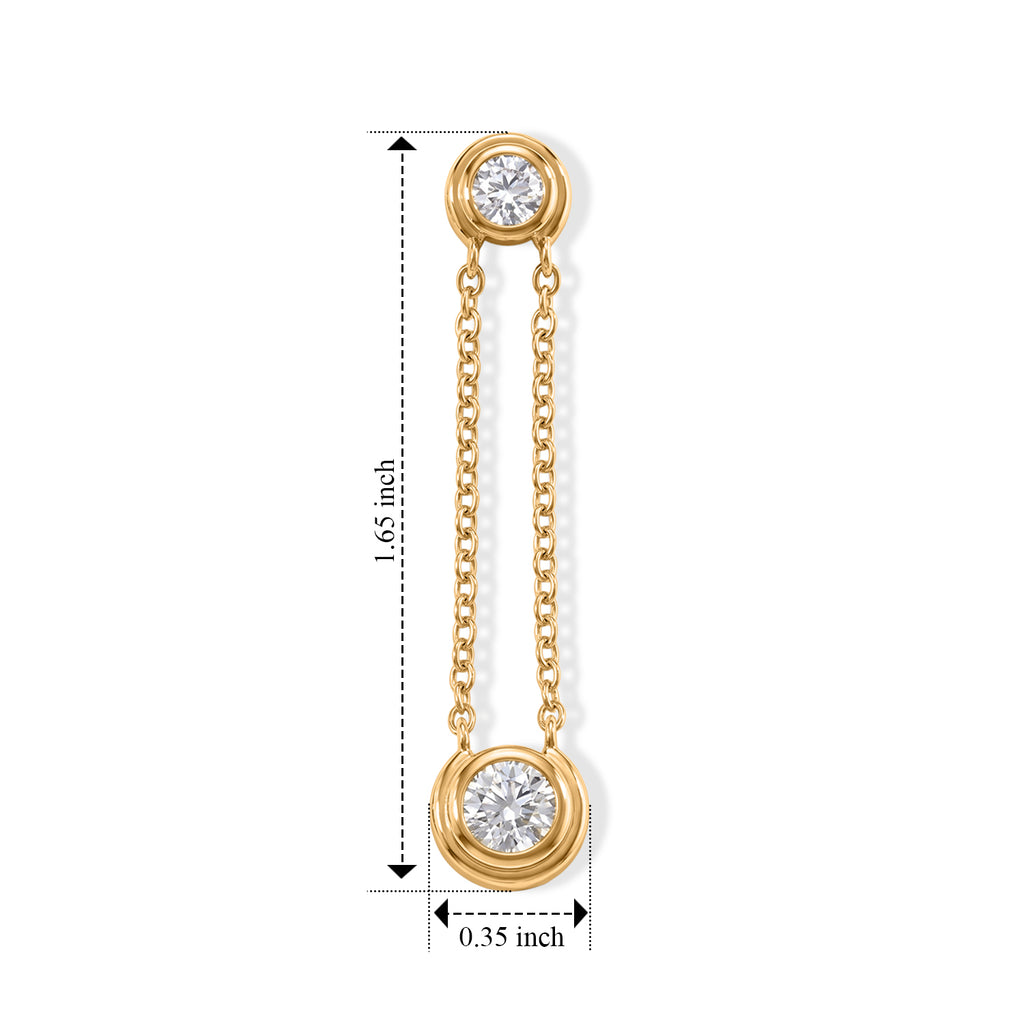 D'joy Moissanite Dangling Earring Sterling Silver  1.400  Ct._8802708_5