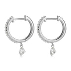Luxuriant Lab Grown Diamond Earring in Rhodium OverlaySterling Silver  1.008  Ct._8803648_3