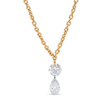 Luxuriant Lab Grown Diamond Necklace (Size - 20) in 18K YG VermeilSterling Silver  1.000  Ct._8803669
