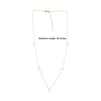 Luxuriant Lab Grown Diamond Necklace (Size - 20) in 18K YG VermeilSterling Silver  1.000  Ct._8803669_5