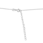 Luxuriant Lab Grown Diamond Necklace (Size - 20) in Rhodium OverlaySterling Silver  1.000  Ct._8803670_4