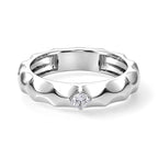 Luxuriant - Lab Grown Diamond (SI/G-H) Ring in Platinum Overlay Sterling Silver_8804952