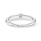 Luxuriant - Lab Grown Diamond (SI/G-H) Ring in Platinum Overlay Sterling Silver_8804976_4