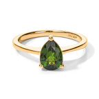 D'Joy - Natural Chrome Diopside Solitaire Ring in Yellow Gold Plated Sterling Silver 1.10 Ct._8811841