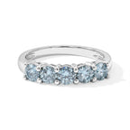 D'joy Green Moissanite Ring in Rhodium OverlaySterling Silver  1.500  Ct._8817951