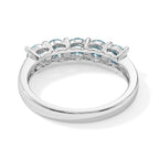 D'joy Green Moissanite Ring in Rhodium OverlaySterling Silver  1.500  Ct._8817951_4