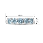 D'joy Green Moissanite Ring in Rhodium OverlaySterling Silver  1.500  Ct._8817951_5