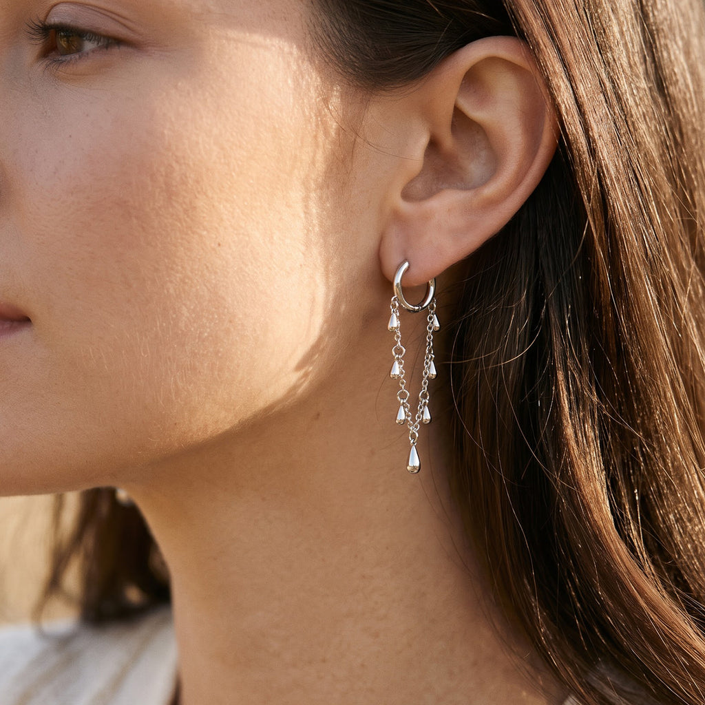 Lucy Q - Teardrop Earring with Hoop_8823049_2