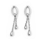 Lucy Q - Dangling Earring with Push Back in in Rhodium Overlay Sterling Silver_8823275