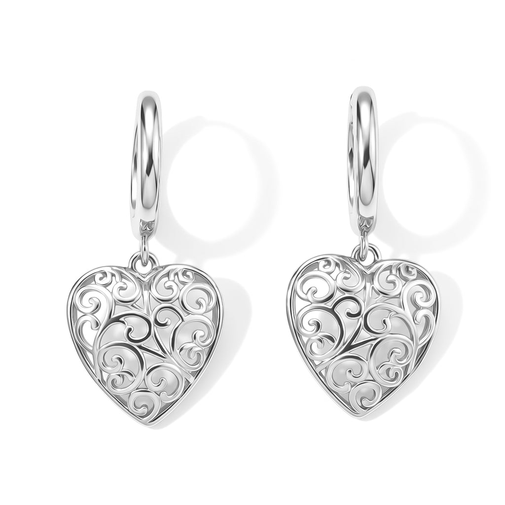 Lucy Q in Rhodium OverlaySterling Silver Fancy Earring_8823311