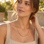 18K Yellow Gold Necklace (Size - 20)_8825069_1
