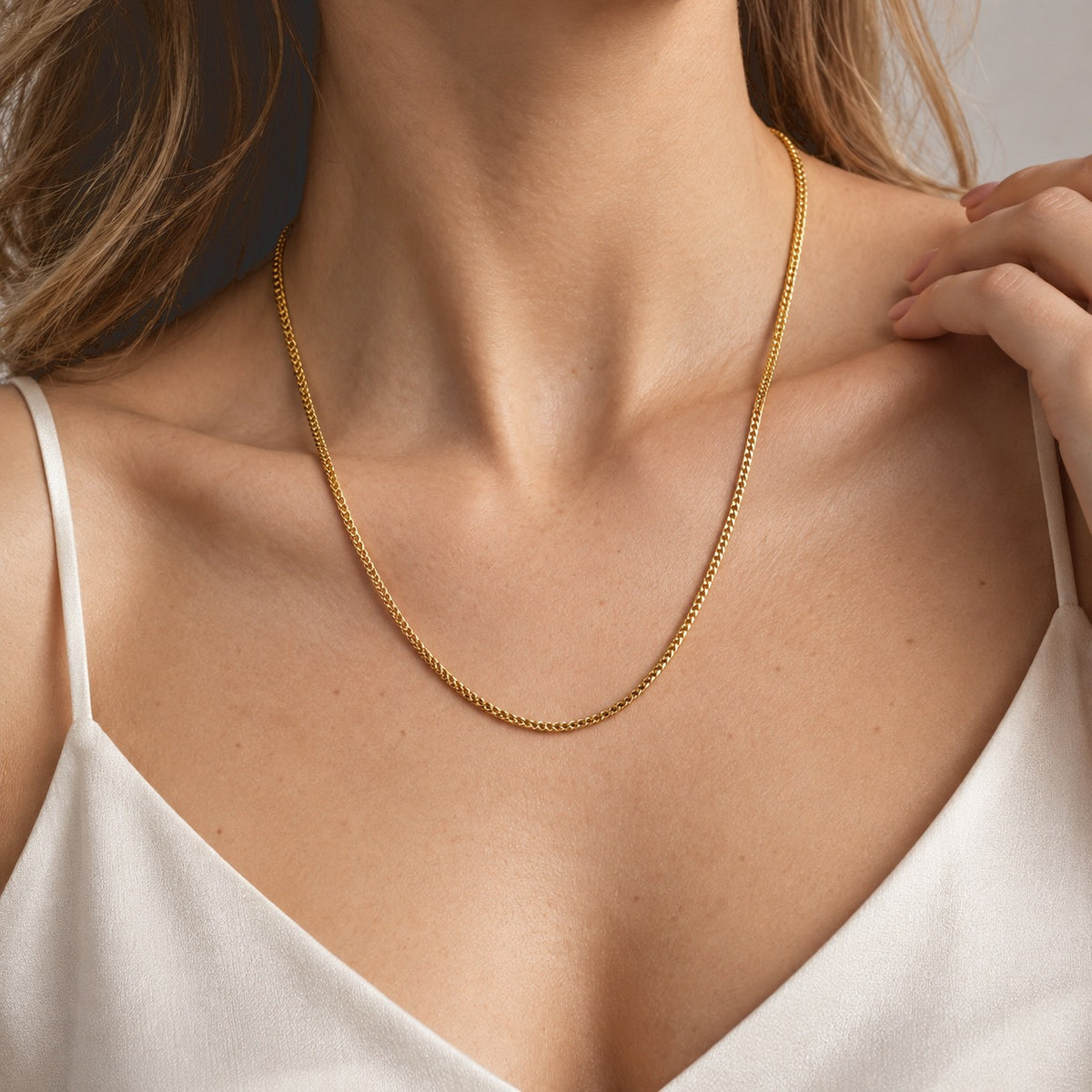 18K Yellow Gold Necklace (Size - 20) 8825069 2