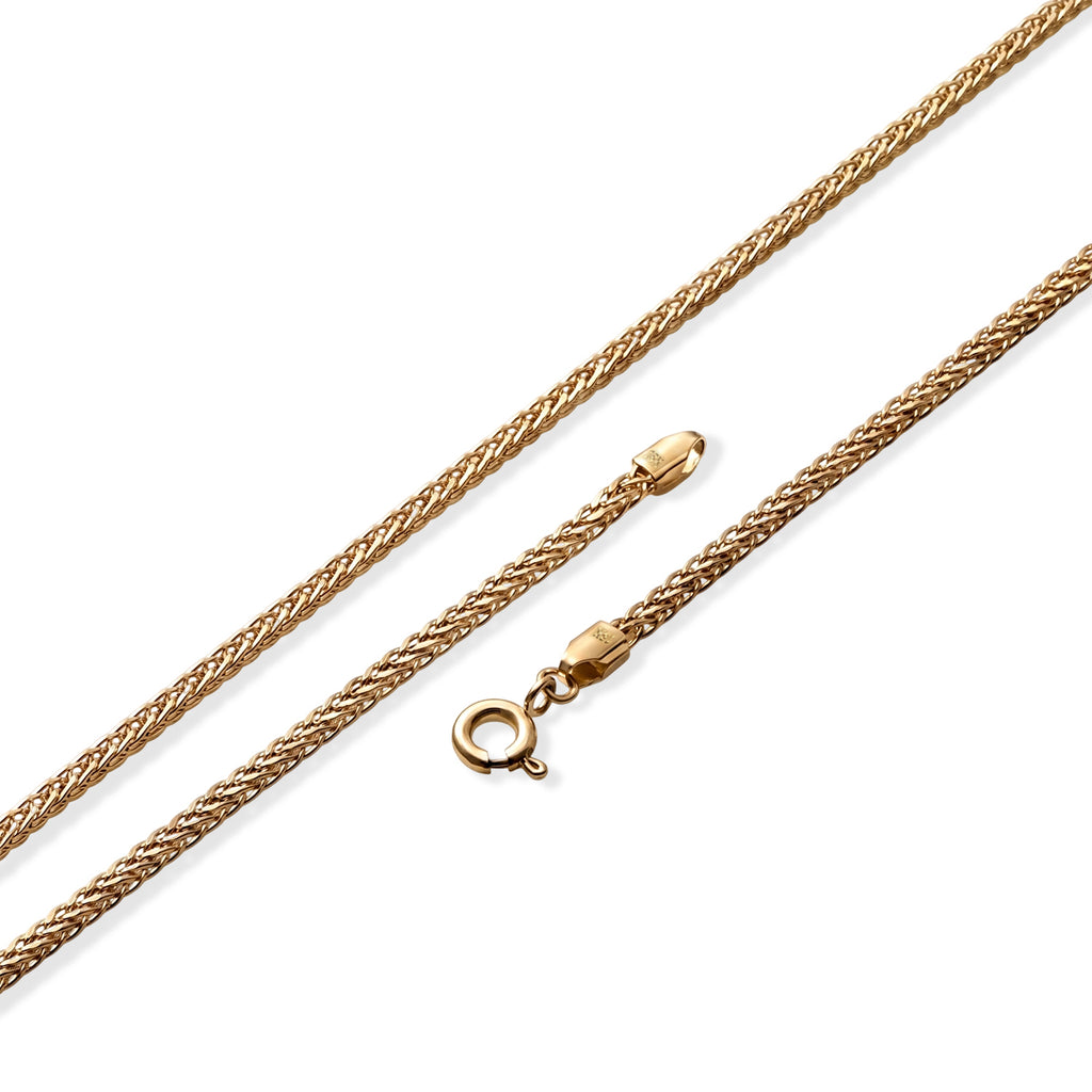 18K Yellow Gold Necklace (Size - 20)_8825069_3