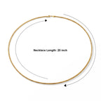18K Yellow Gold Necklace (Size - 20)_8825069_4