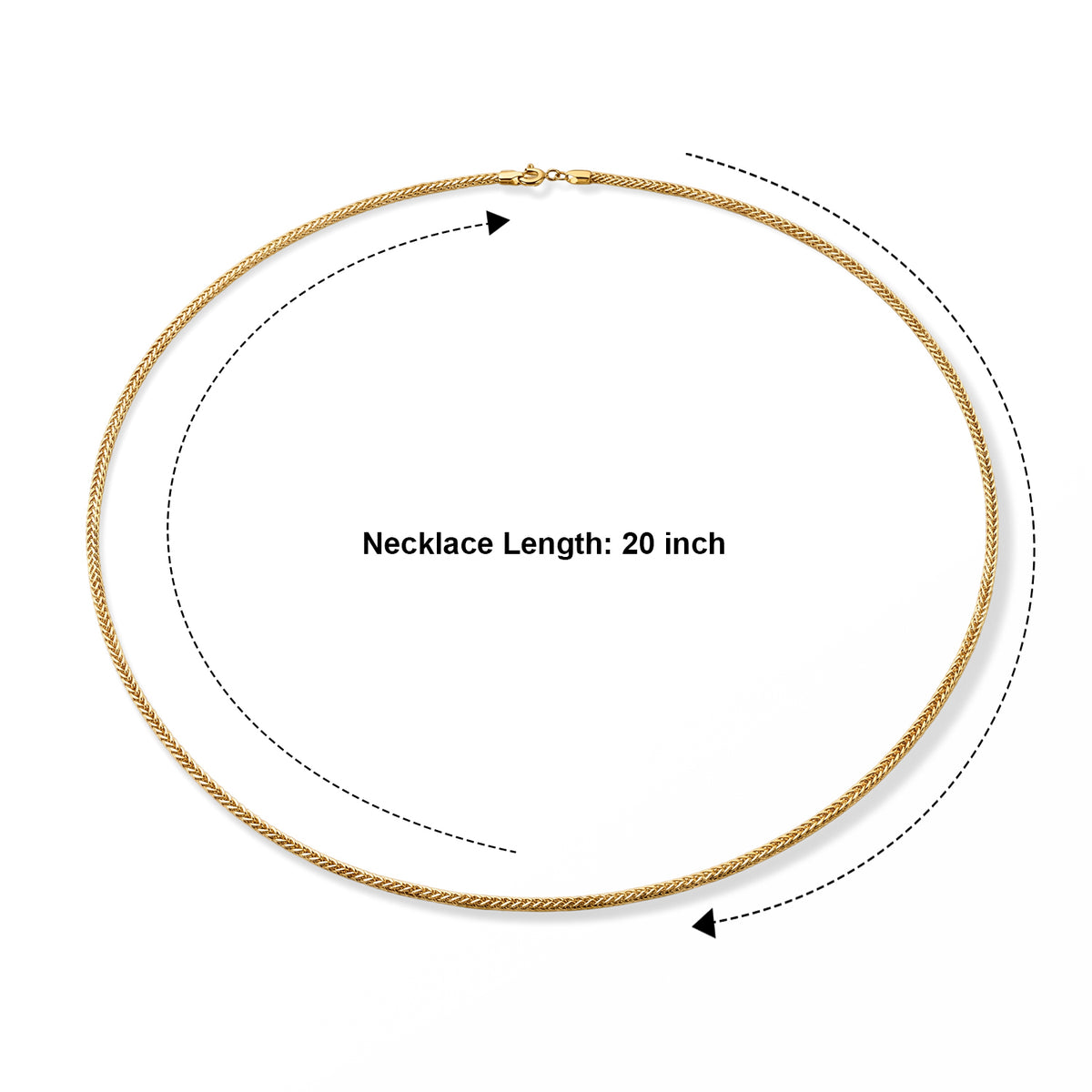 18K Yellow Gold Necklace (Size - 20) 8825069 4