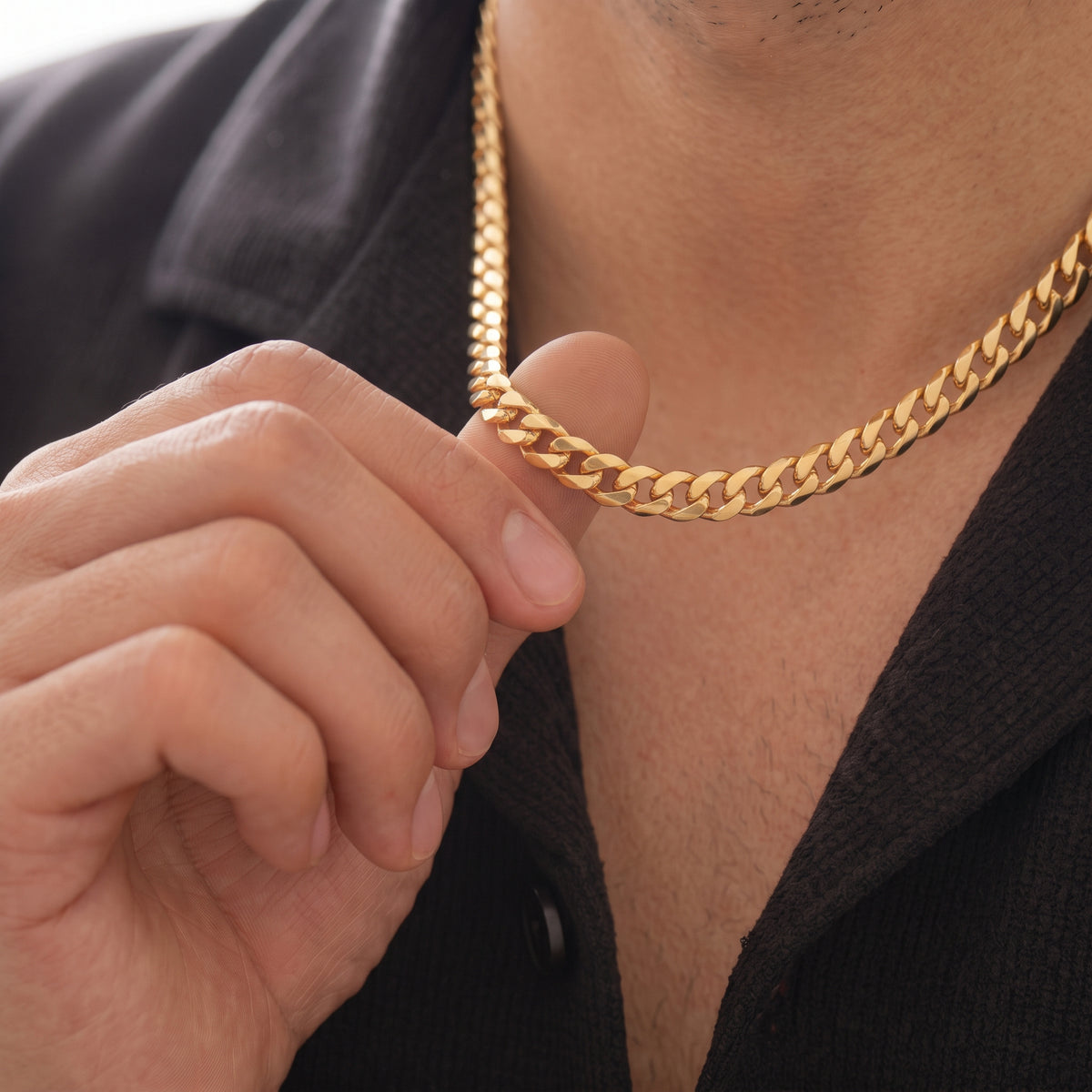 9K Yellow Gold Curb Chain Necklace 51cm/20 In 8828840 2