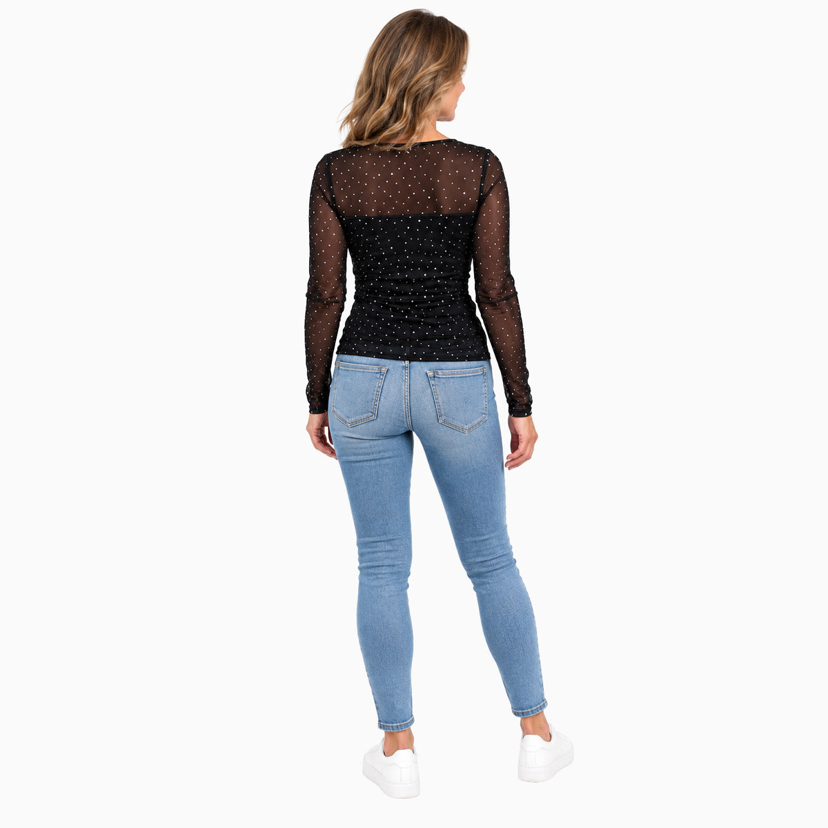 La Marey Polyamide Top (Size - 10) - Black 8830142 1